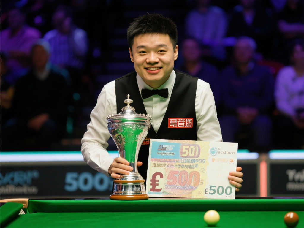 赵心童冲击冠军宝座：20万英镑奖金加世界前32席位，夺冠奖金飙至50万！